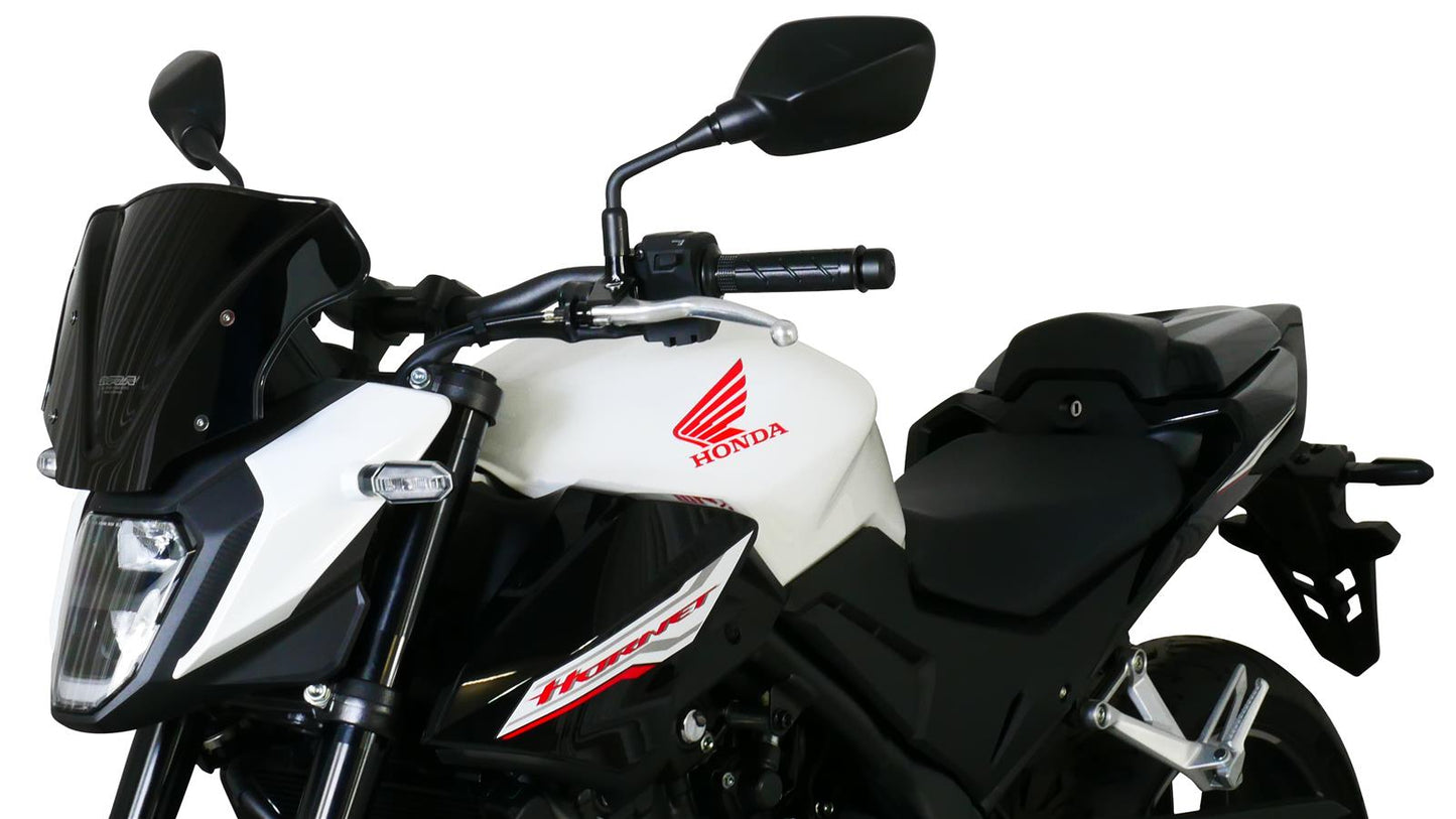 MRA Sportscheibe "NSPM" schwarz passend für Honda CB 500 HORNET 2024-