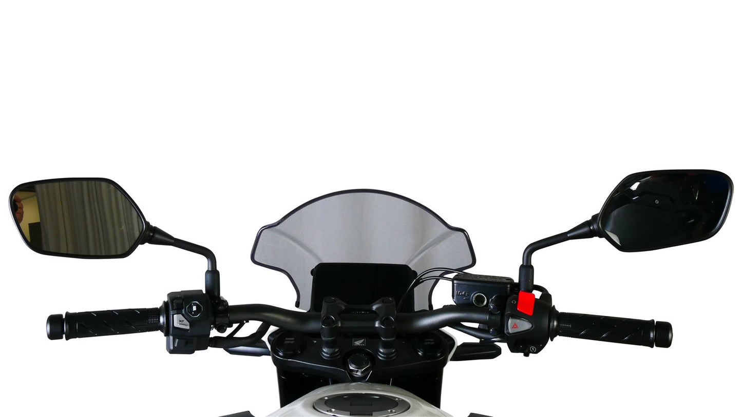 MRA Tourenscheibe "NTM" rauchgrau passend für CB 500 HORNET 2024-