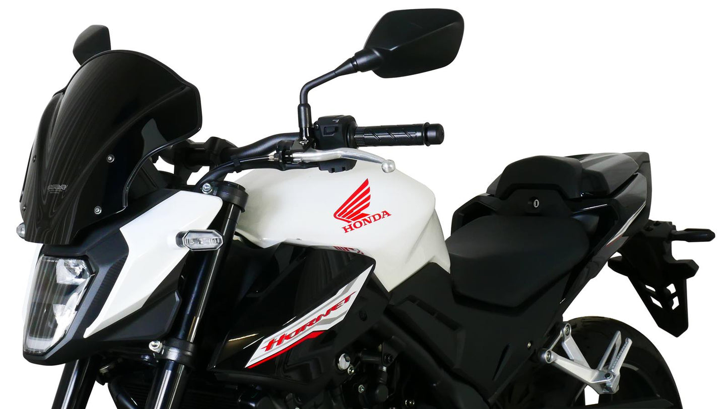 MRA Tourenscheibe "NTM" schwarz passend für Honda CB 500 HORNET 2024-