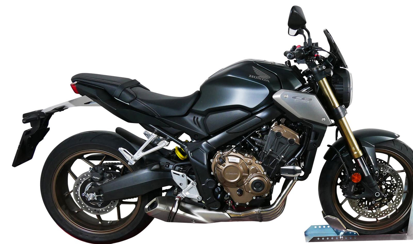 MRA Sportscheibe "NSPM" schwarz satiniert passend für Honda CB 650 R 2019-2023