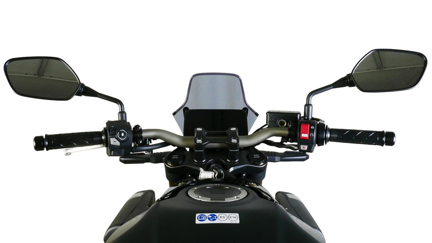 MRA Racingscheibe "NRM" rauchgrau passend für Honda CB 650 R 2024-