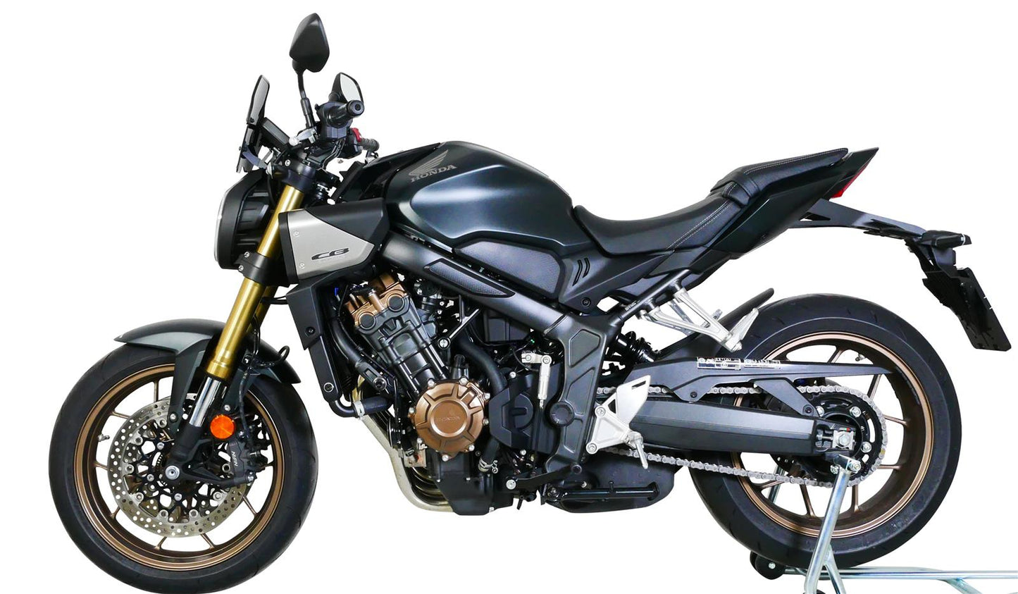 MRA Racingscheibe "NRM" schwarz passend für Honda CB 650 R 2024-