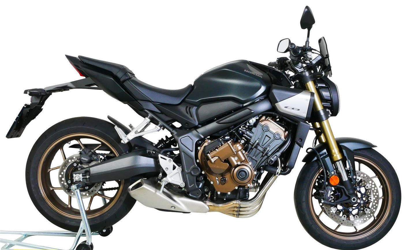 MRA Racingscheibe "NRM" schwarz passend für Honda CB 650 R 2024-