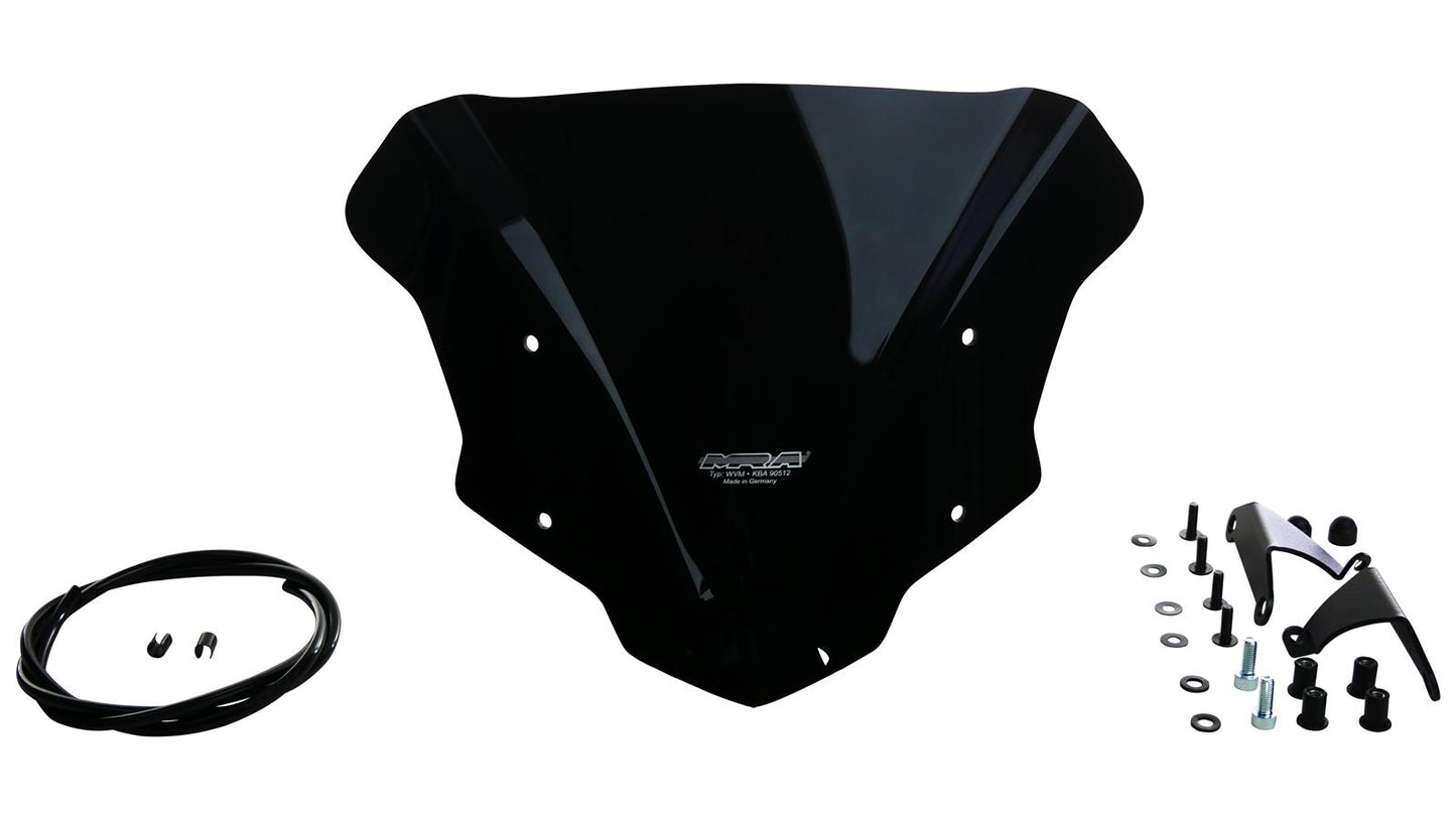 MRA Sportscheibe "NSPM" schwarz passend für Honda CB 750 HORNET 2023-2024