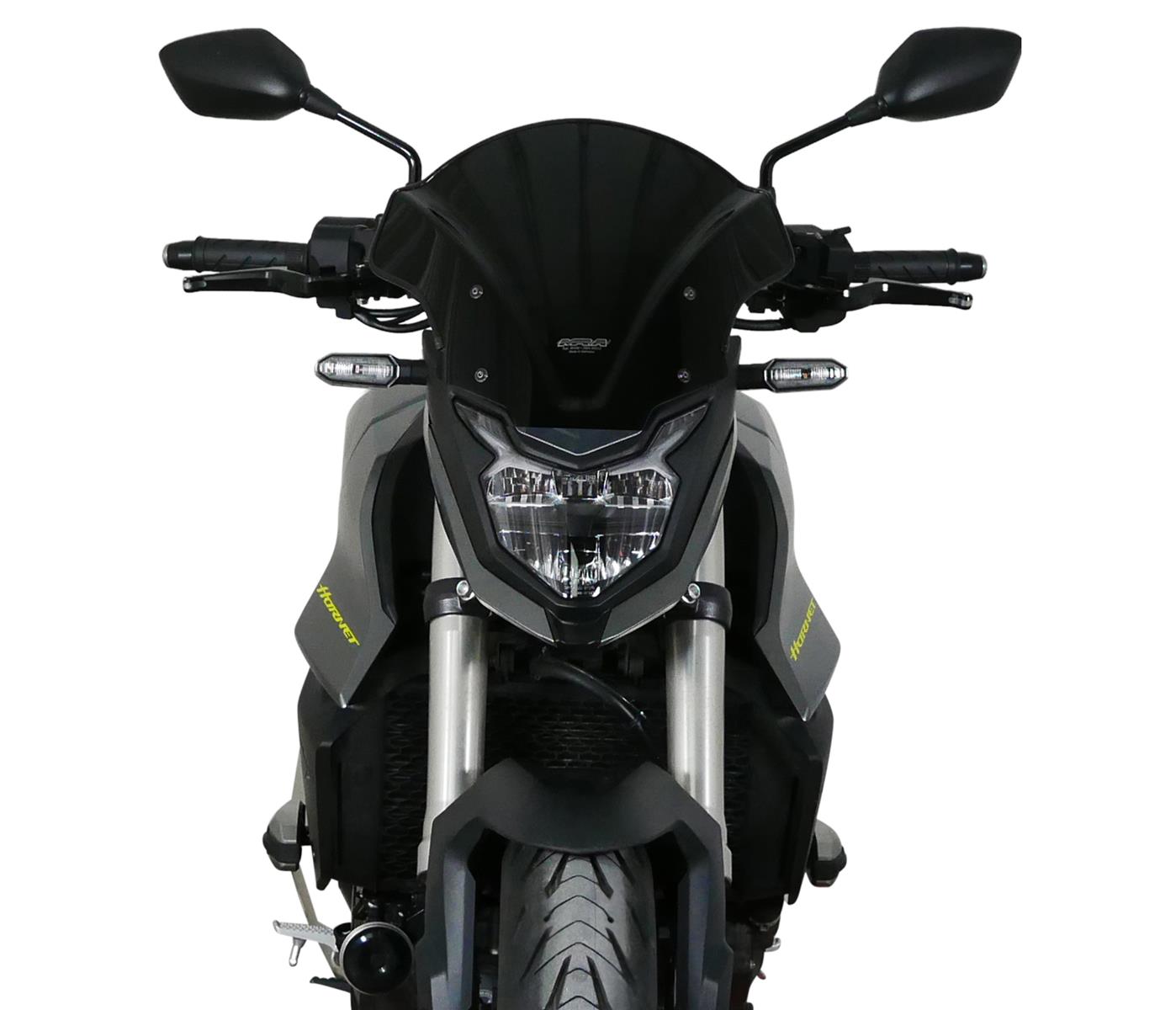 MRA Tourenscheibe "NTM" schwarz passend für Honda CB 750 HORNET 2023-2024