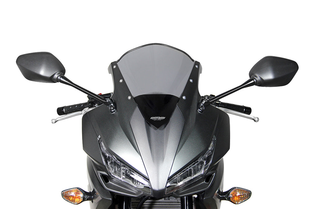 MRA Racingscheibe "R" rauchgrau passend für Honda CBR 500 R 2016-2018