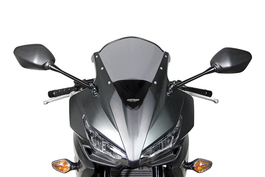 MRA Racingscheibe "R" rauchgrau passend für Honda CBR 500 R 2016-2018