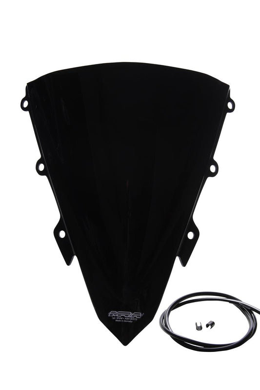 MRA Racingscheibe "R" schwarz passend für Honda CBR 500 R 2016-2018
