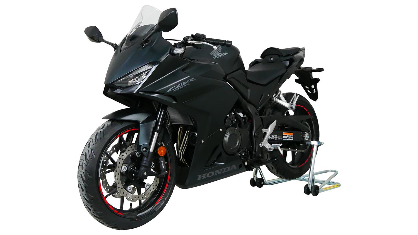 MRA Racingscheibe "R" klar passend für Honda CBR 500 R 2019-
