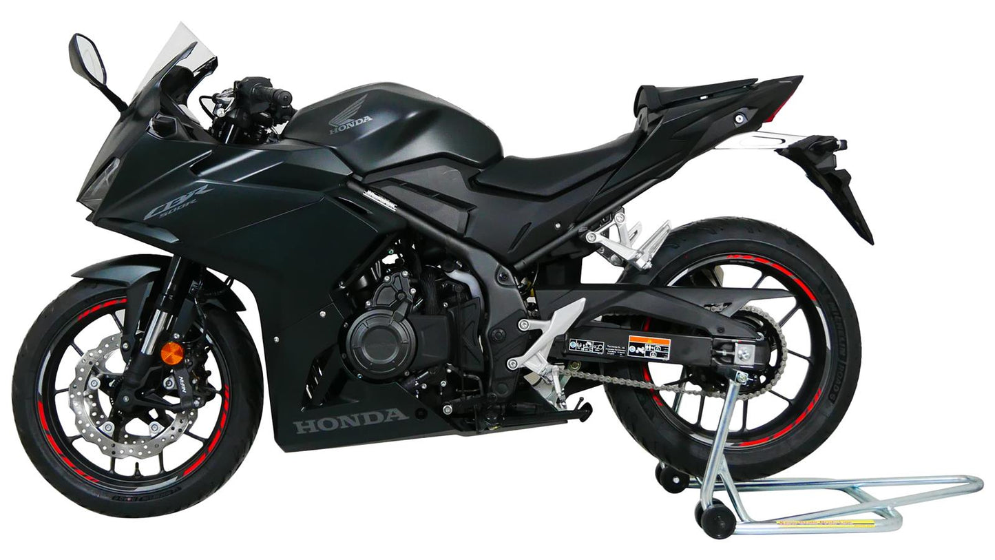 MRA Racingscheibe "R" klar passend für Honda CBR 500 R 2019-