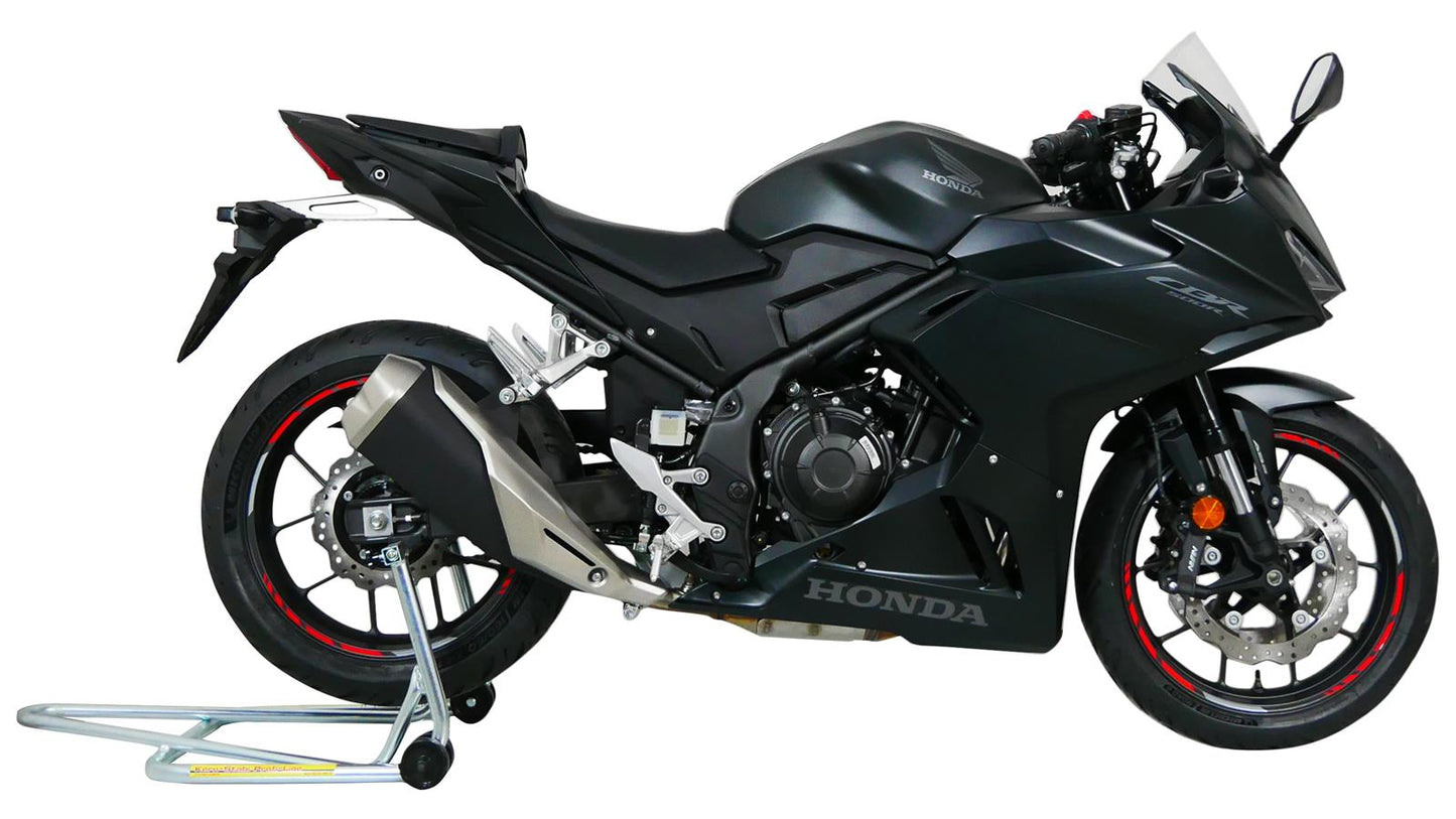 MRA Racingscheibe "R" klar passend für Honda CBR 500 R 2019-