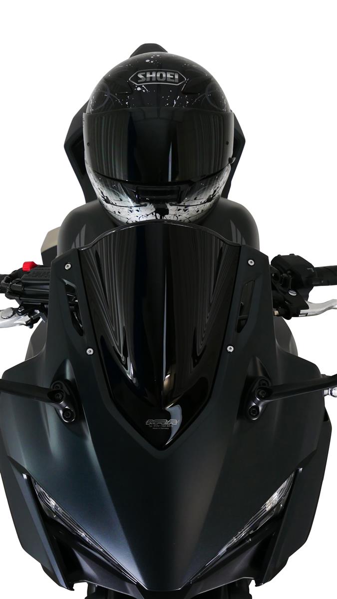MRA Racingscheibe "R" schwarz passend für Honda CBR 500 R 2019-