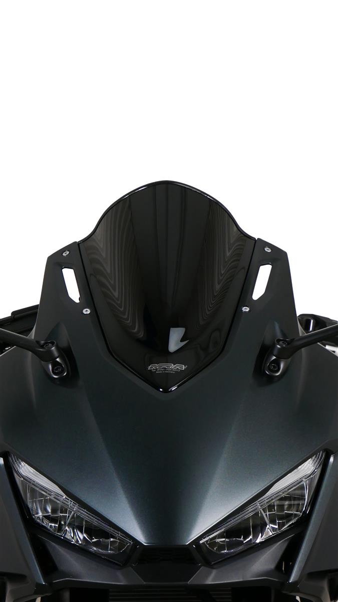 MRA Racingscheibe "R" schwarz passend für Honda CBR 500 R 2019-