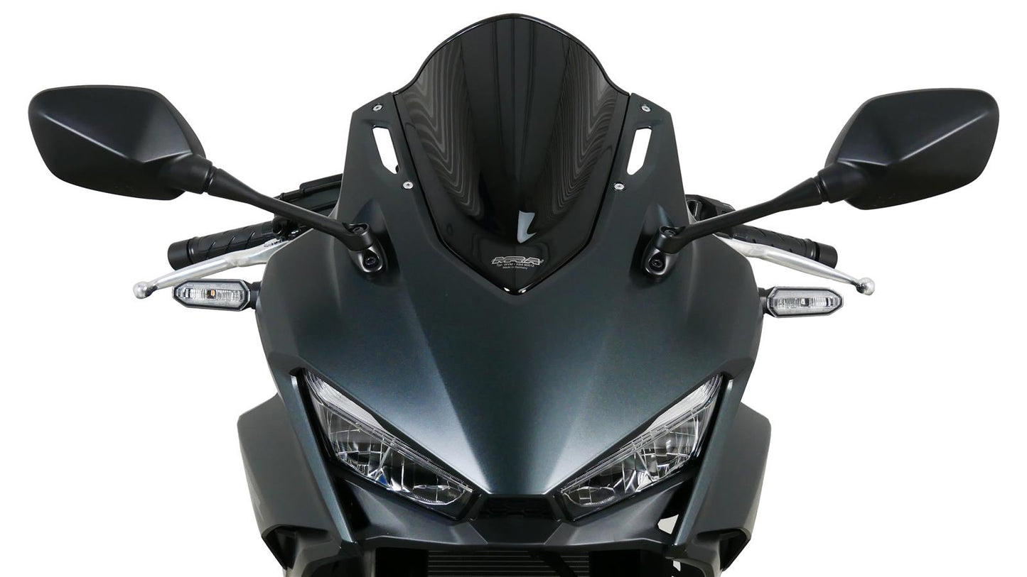 MRA Racingscheibe "R" schwarz passend für Honda CBR 500 R 2019-