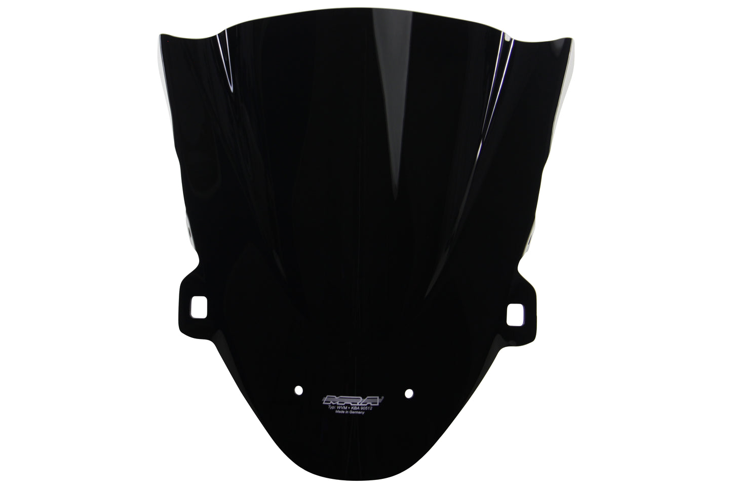 MRA Racingscheibe "R" schwarz passend für Honda CBR 600 F 2011-