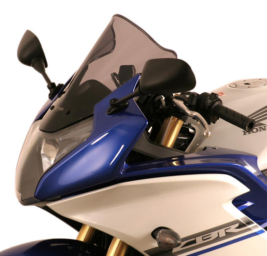 MRA Racingscheibe "R" rauchgrau passend für Honda CBR 600 F 2011-