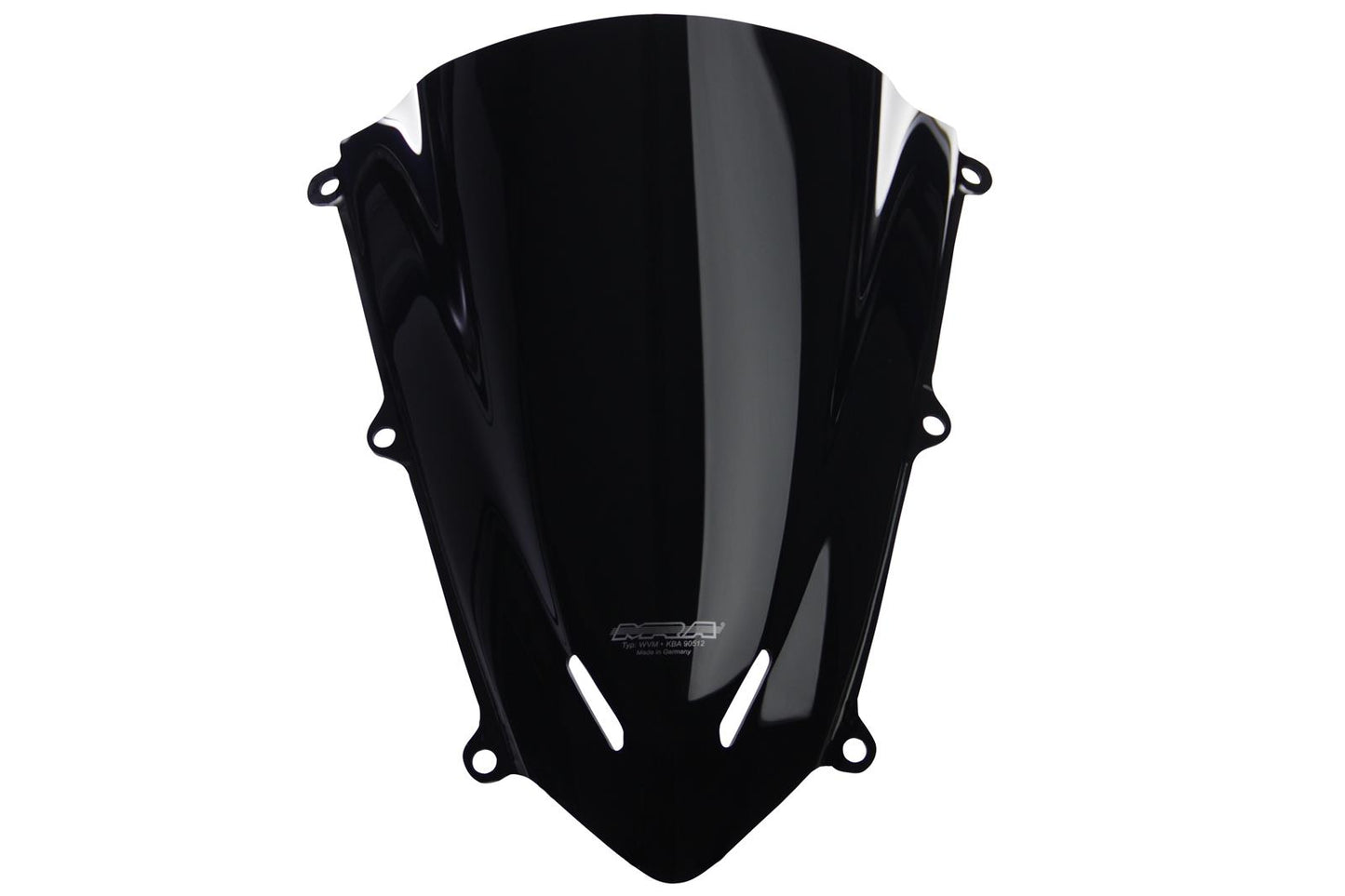 MRA Racingscheibe schwarz passend für Honda CBR 600 RR 2007-2012