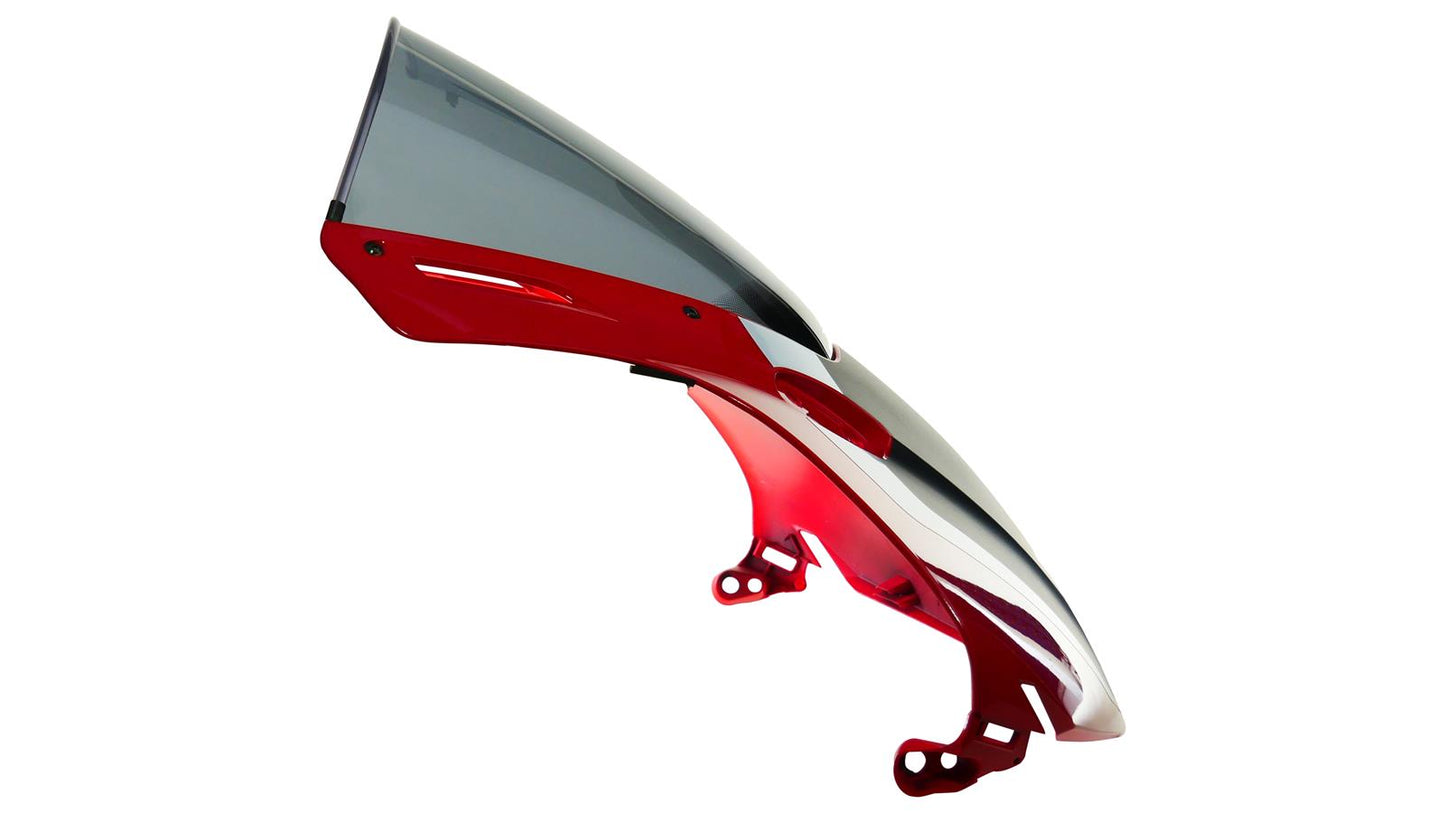 MRA Racingscheibe "R" rauchgrau passend für Honda CBR 600 RR 2024-