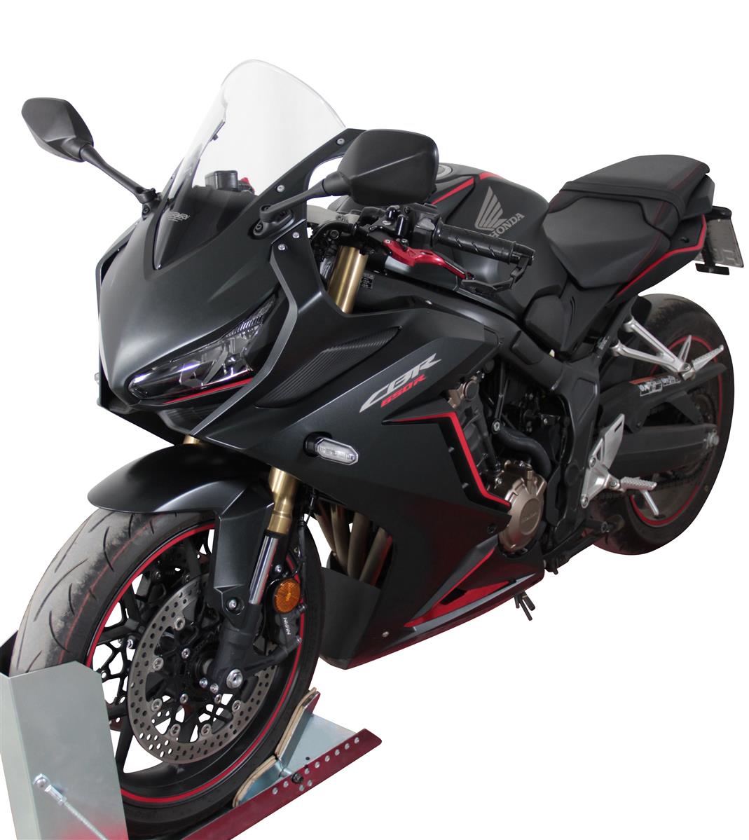MRA Racingscheibe "R" klar passend für Honda CBR 650 R 2019-2023