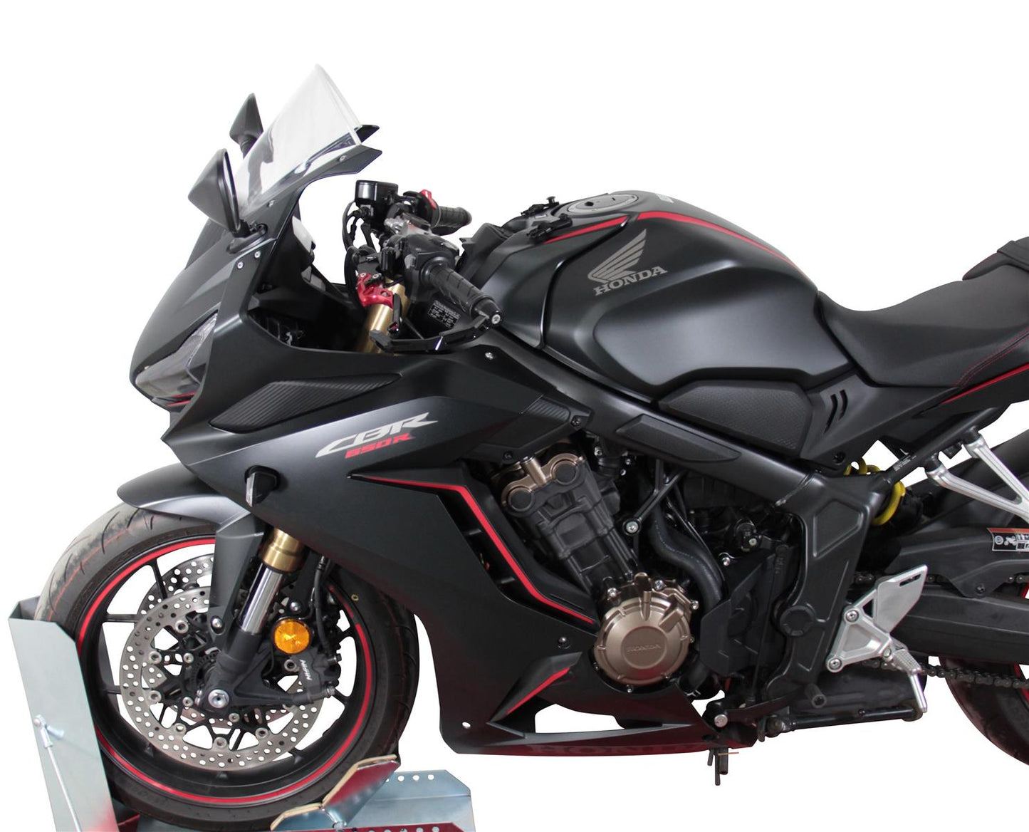 MRA Racingscheibe "R" klar passend für Honda CBR 650 R 2019-2023