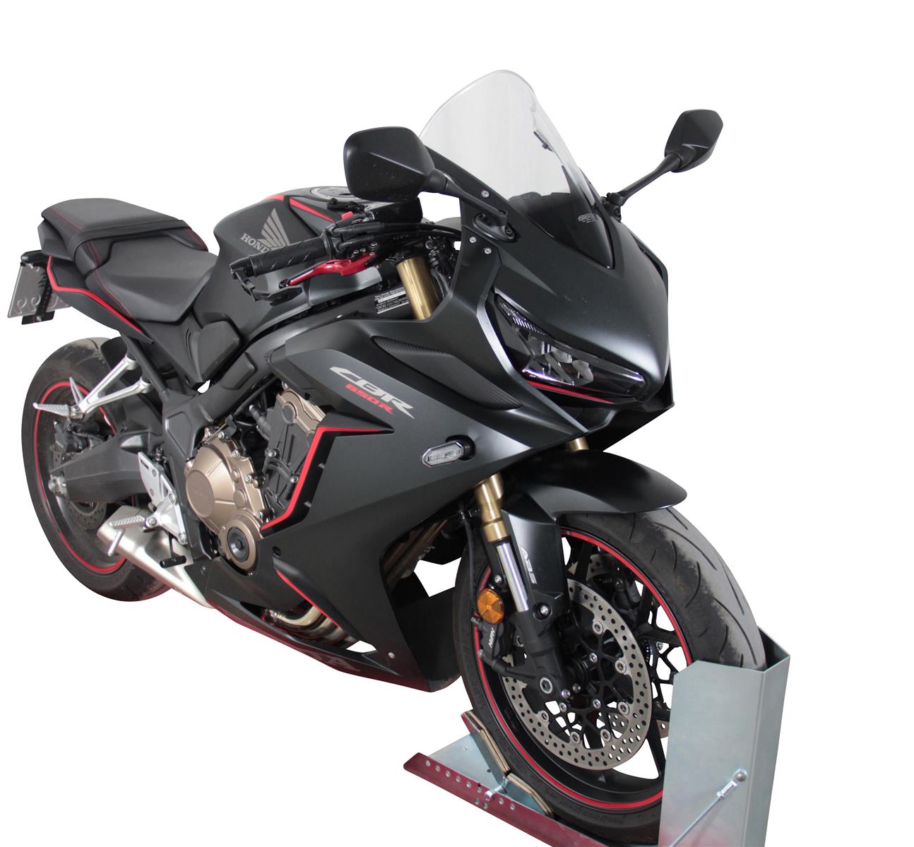 MRA Racingscheibe "R" klar passend für Honda CBR 650 R 2019-2023