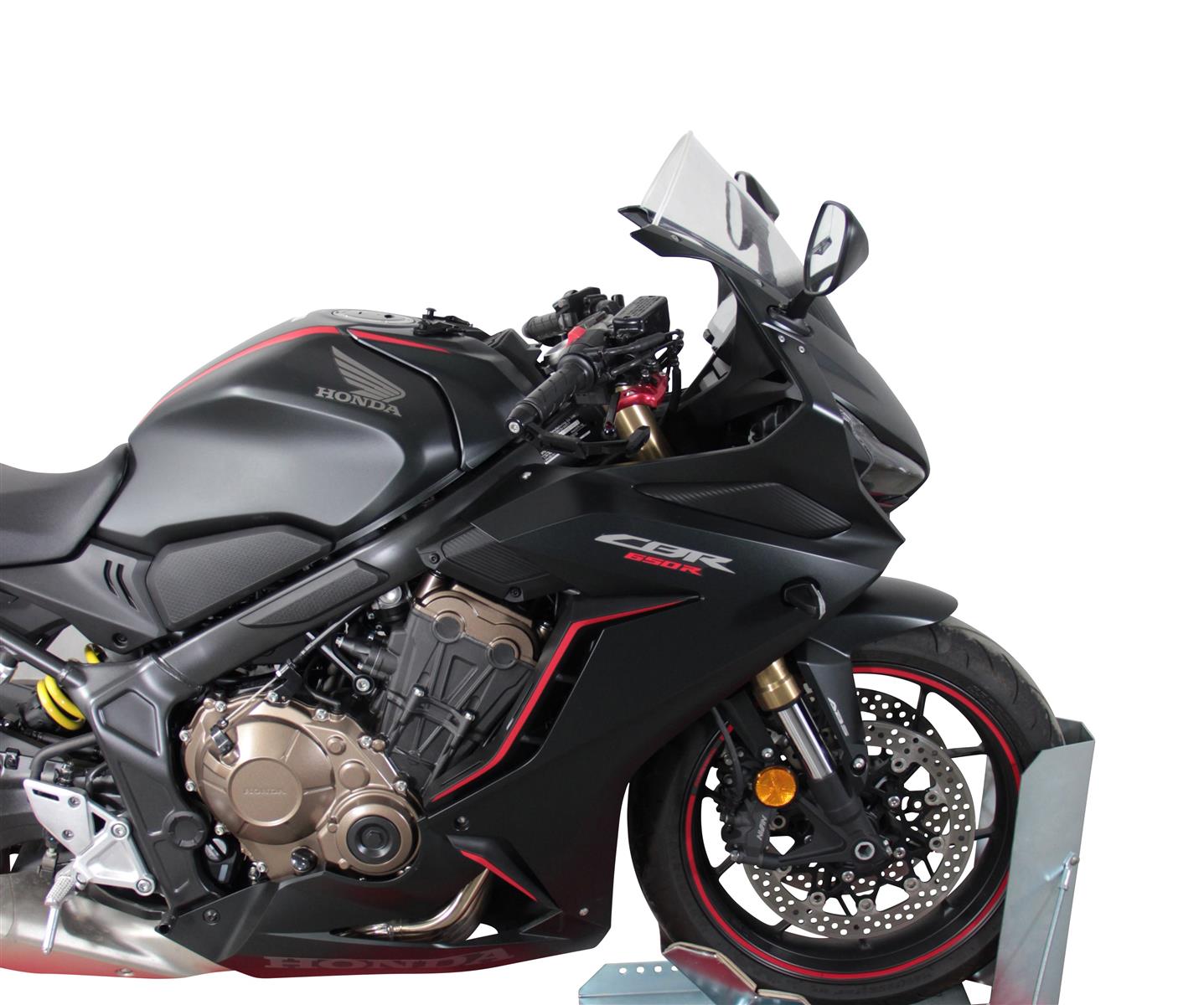 MRA Racingscheibe "R" klar passend für Honda CBR 650 R 2019-2023
