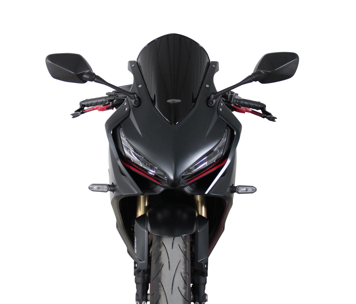 MRA Racingscheibe "R" schwarz passend für Honda CBR 650 R 2019-2023