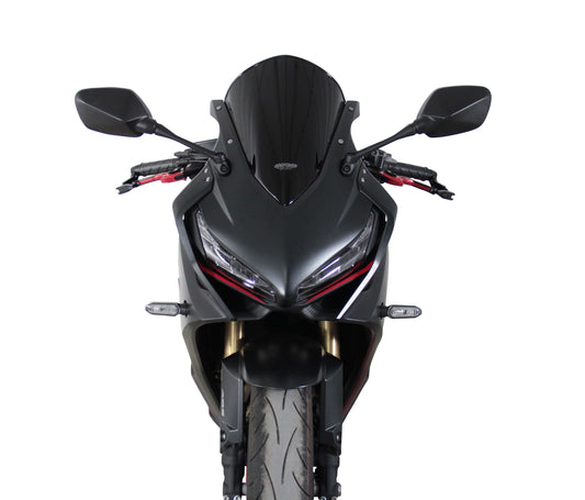 MRA Racingscheibe "R" schwarz passend für Honda CBR 650 R 2019-2023