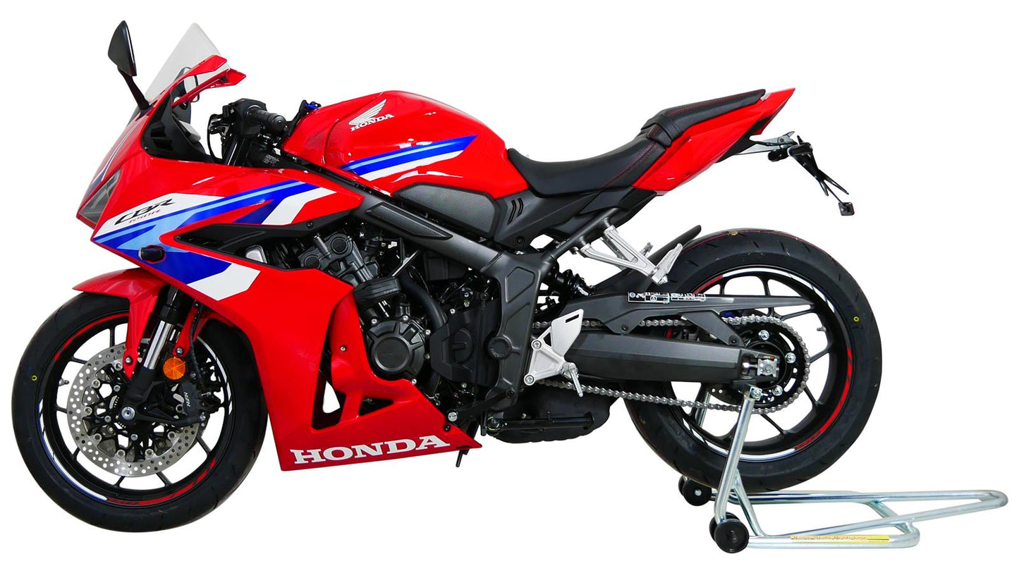 MRA Racingscheibe "R" klar passend für Honda CBR 650 R / E-CLUTCH 2024-