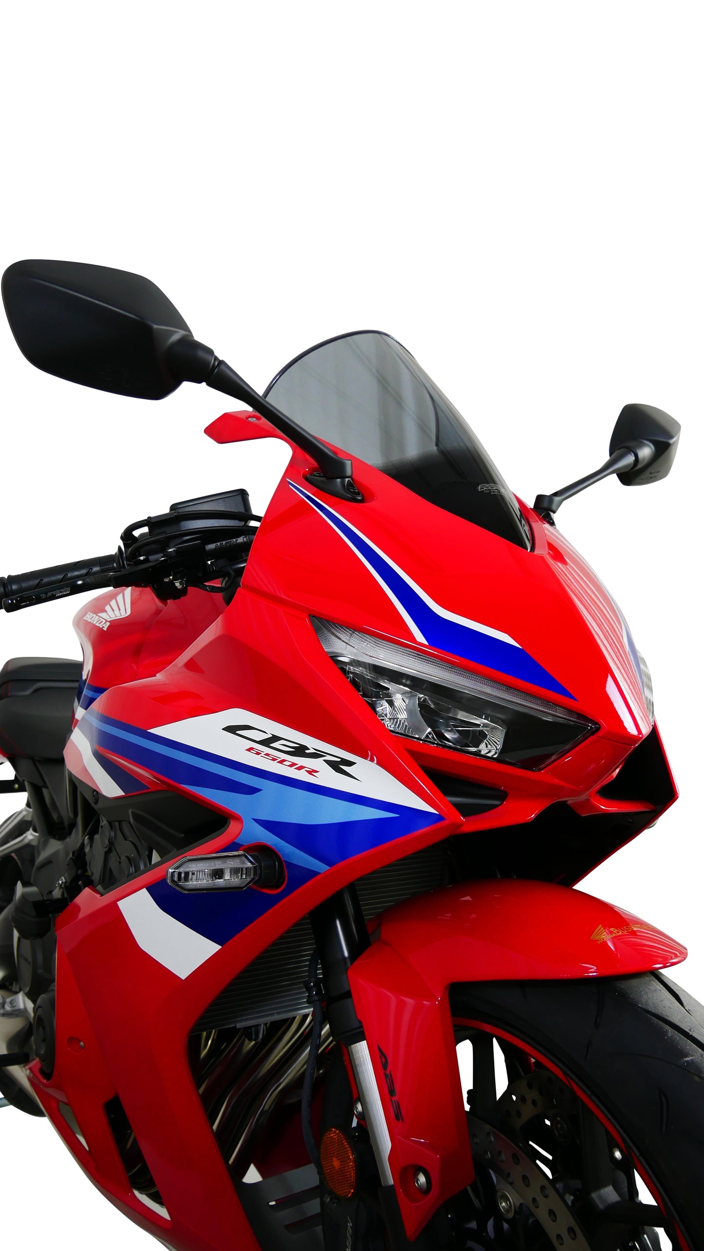 MRA Racingscheibe "R" rauchgrau passend für Honda CBR 650 R 2024-