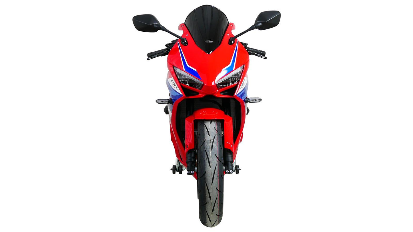 MRA Racingscheibe "R" schwarz passend für Honda CBR 650 R / E-CLUTCH 2024-