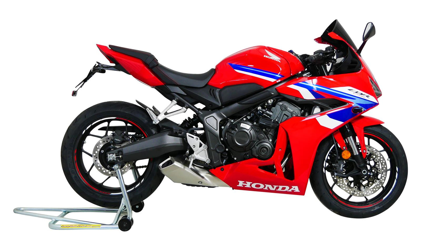 MRA Racingscheibe "R" schwarz passend für Honda CBR 650 R / E-CLUTCH 2024-