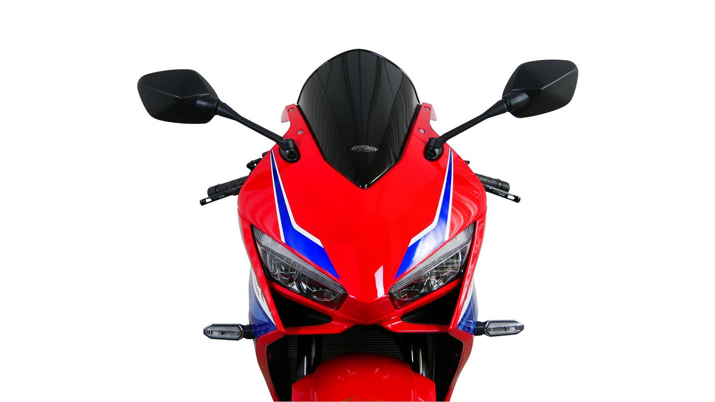 MRA Racingscheibe "R" schwarz passend für Honda CBR 650 R / E-CLUTCH 2024-