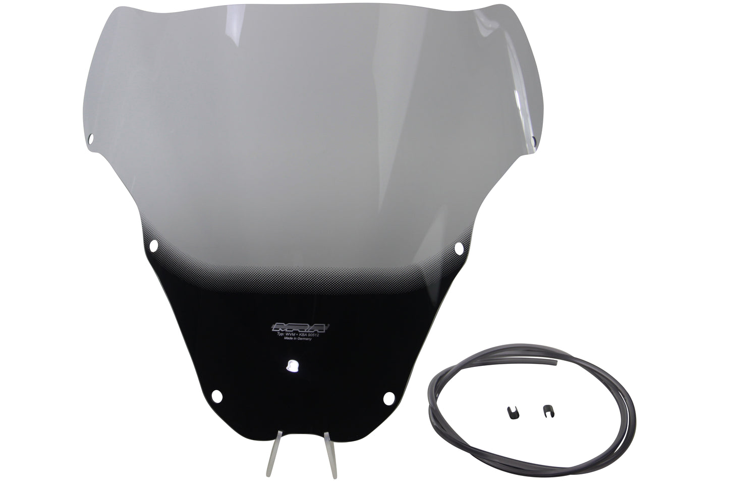 MRA Racingscheibe "R" rauchgrau passend für Honda CBR 900 RR 2000-2001