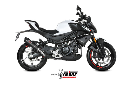 MIVV GP Auspuff Carbon passend für CFMOTO 450 NK 2023-2024