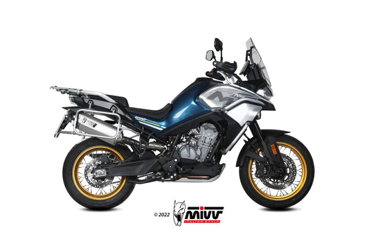 MIVV Speed Edge Auspuff Edelstahl passend für CFMOTO 800 MT 2022-2026
