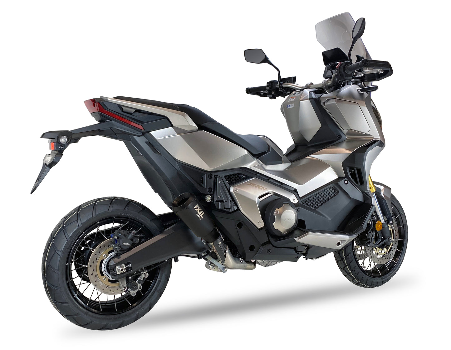 IXIL RB Edelstahl black Auspuff passend für HONDA X-ADV 2017-2024