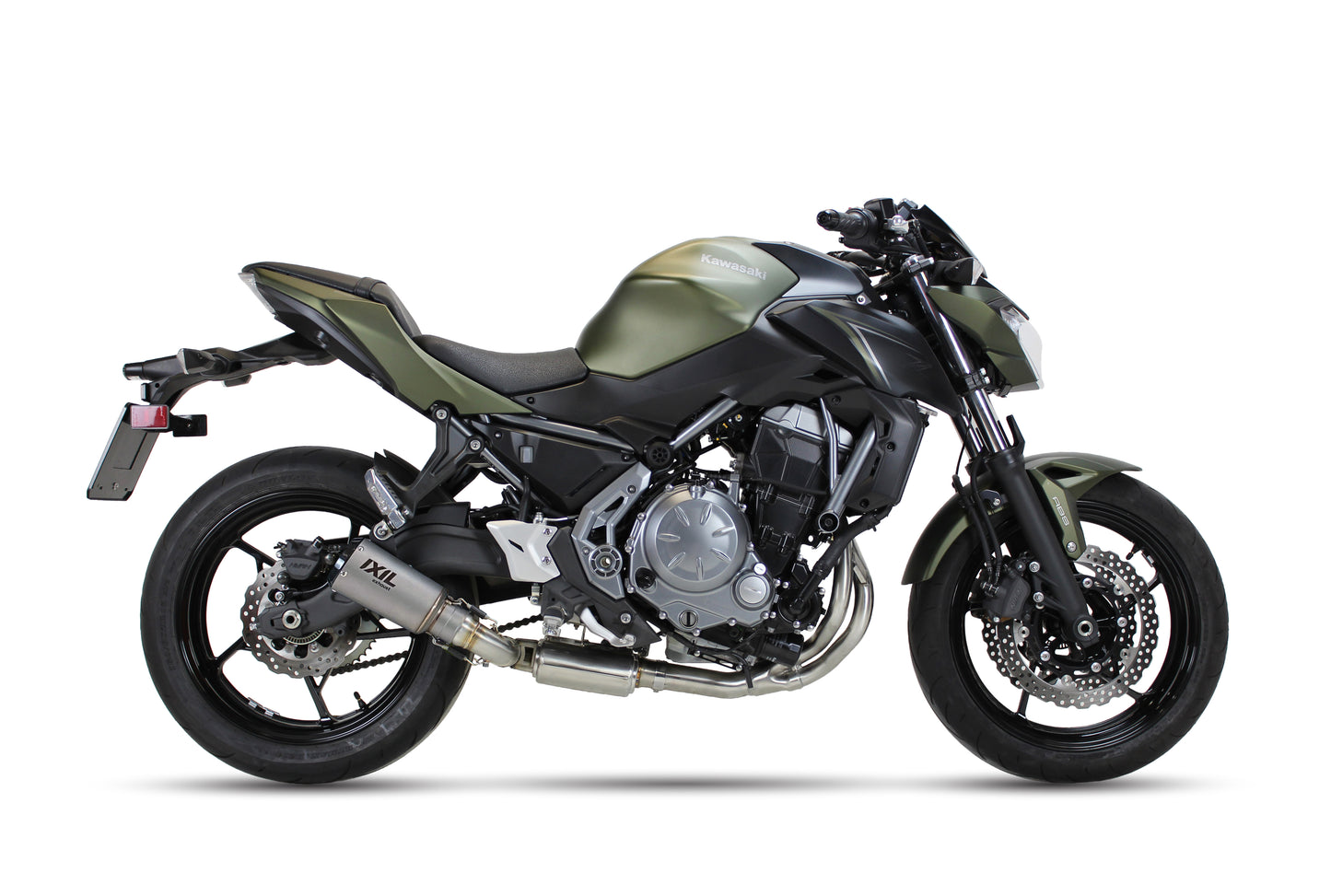 IXIL RC Auspuff Komplettanlage passend für Kawasaki Z 650 / Ninja 650 2017-2019