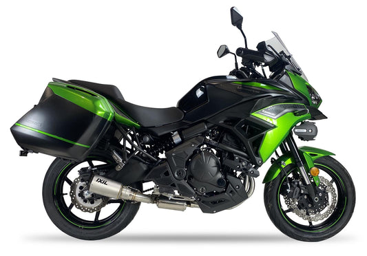 IXIL RC Auspuff Komplettanlage mit Kat passend für Kawasaki VERSYS 650 2023-2025