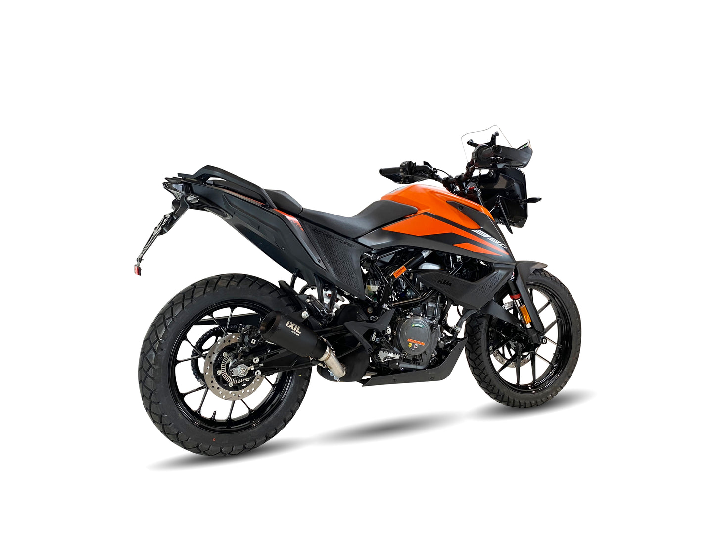 IXIL RB Edelstahl black Auspuff passend für KTM 390 ADVENTURE 2020-2024