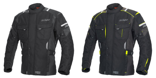 BÜSE Breno Pro Motorrad-Textiljacke wasserdicht mit Protektoren