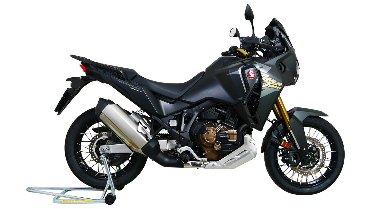 MRA Sportscheibe schwarz passend für Honda CRF 1100 L AFRICA TWIN ADV. SP. 2024-