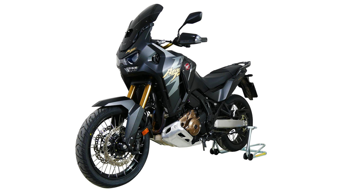 MRA Tourenscheibe schwarz passend für HONDA CRF 1100 L AFRICA TWIN ADV. SP 2024-