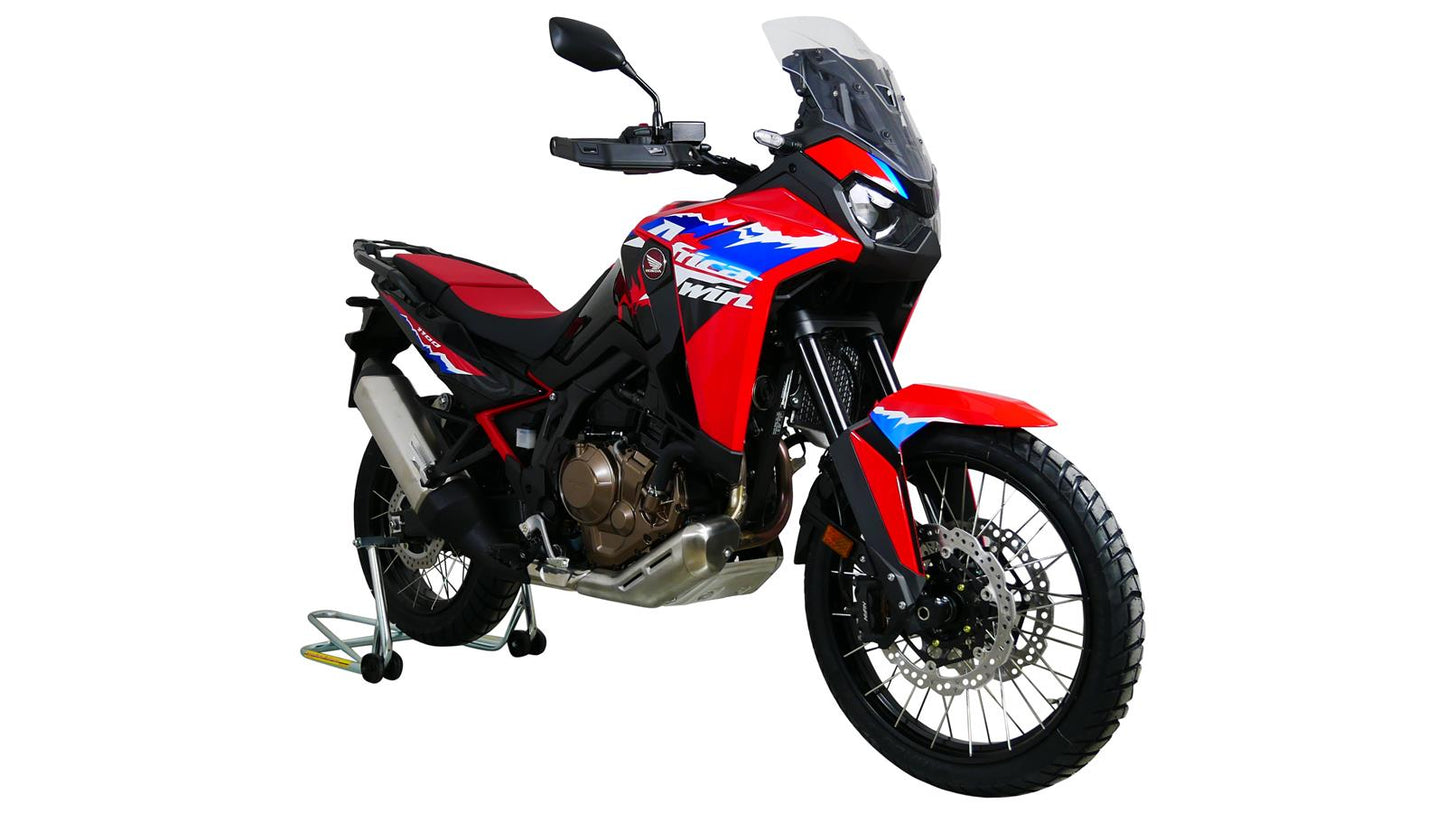 MRA Sportscheibe "SPM" klar passend für Honda CRF 1100 L AFRICA TWIN 2024-