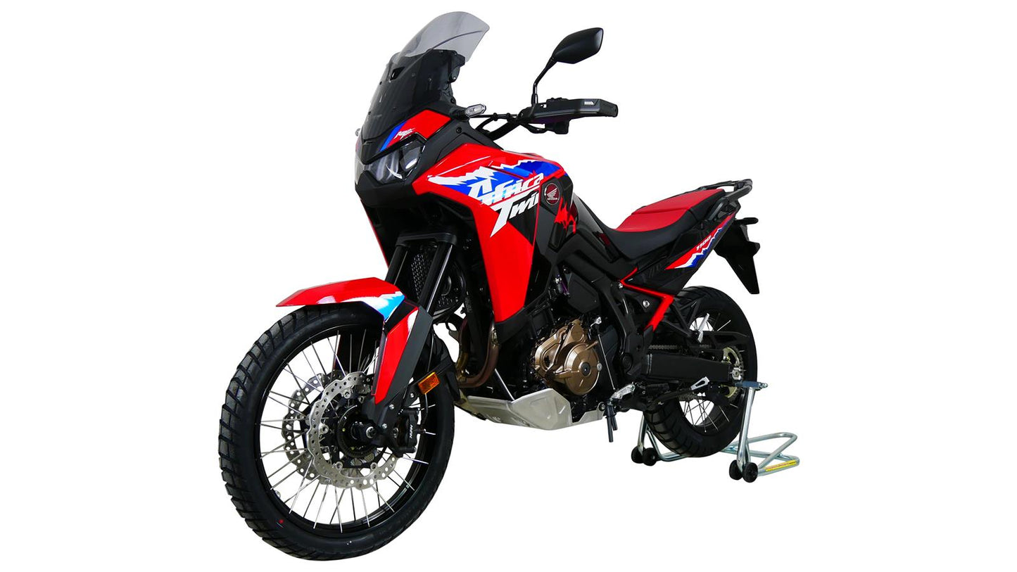 MRA Tourenscheibe "TM" rauchgrau passend für Honda CRF1100L AFRICA TWIN 2024-