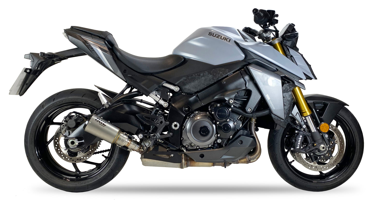 IXIl RC Edelstahl Auspuff passend für SUZUKI GSX-S 1000 / GT 2021-2026