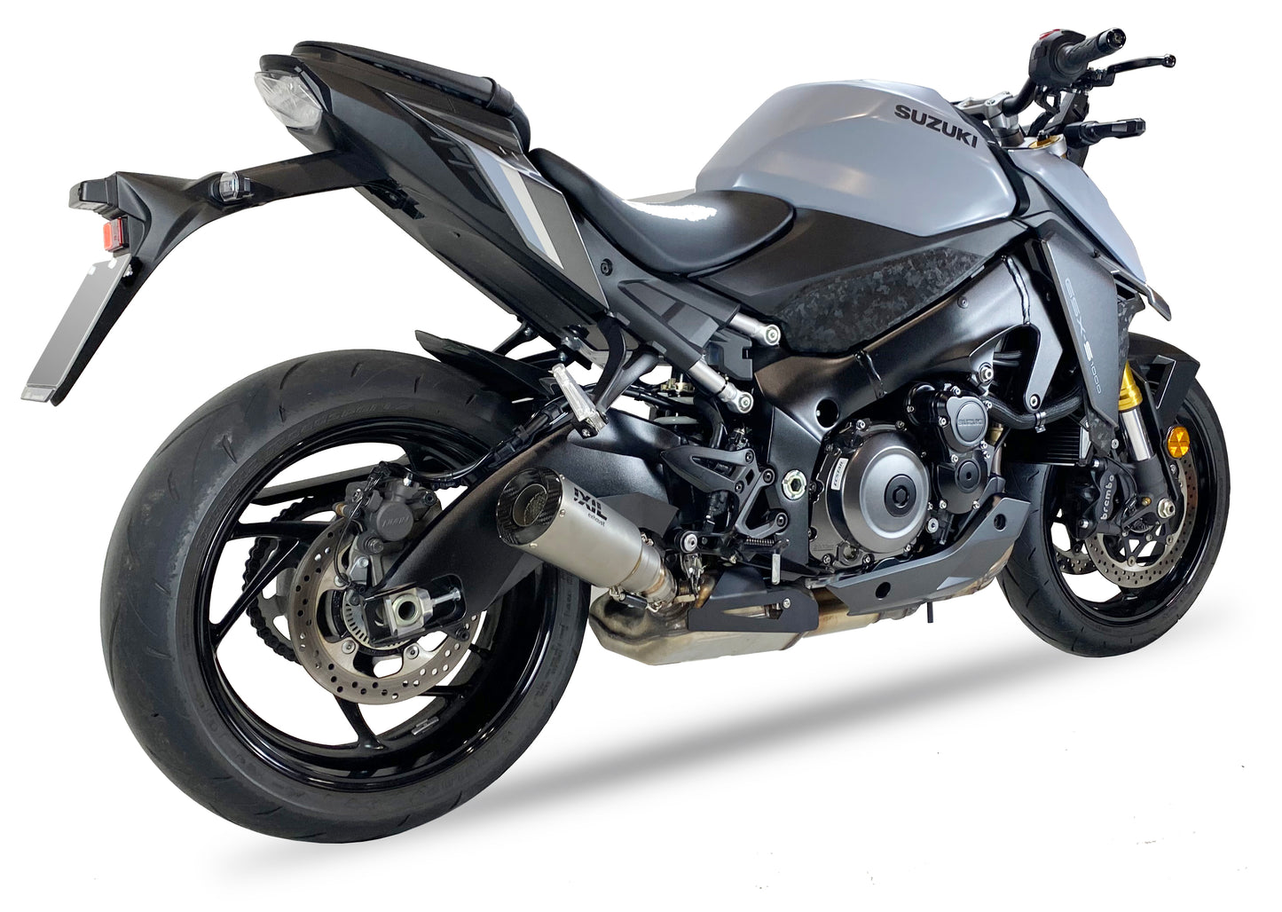 IXIl RC Edelstahl Auspuff passend für SUZUKI GSX-S 1000 / GT 2021-2026