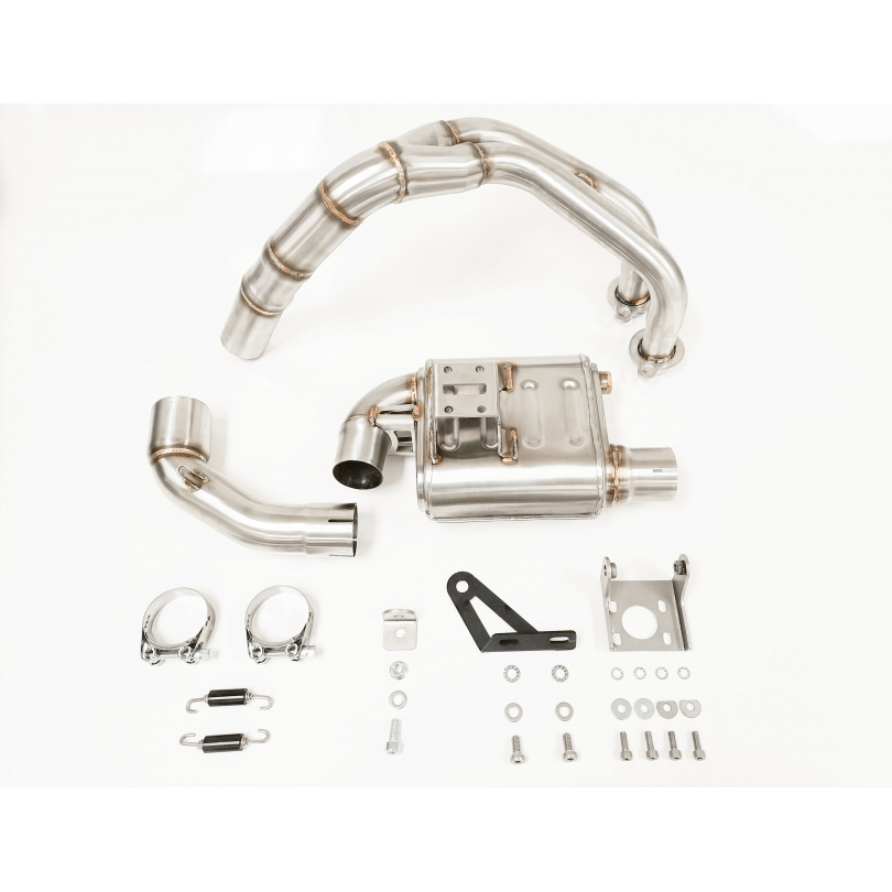 IXIL RC Auspuff Komplettanlage silber passend für Yamaha YZF-R7 2021-2024