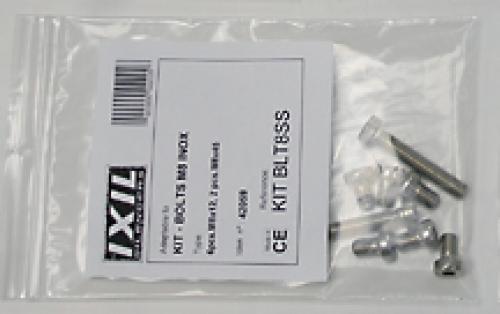 IXIL Auspuffschelle Edelstahl NW 34-37mm - Kama Bike Parts