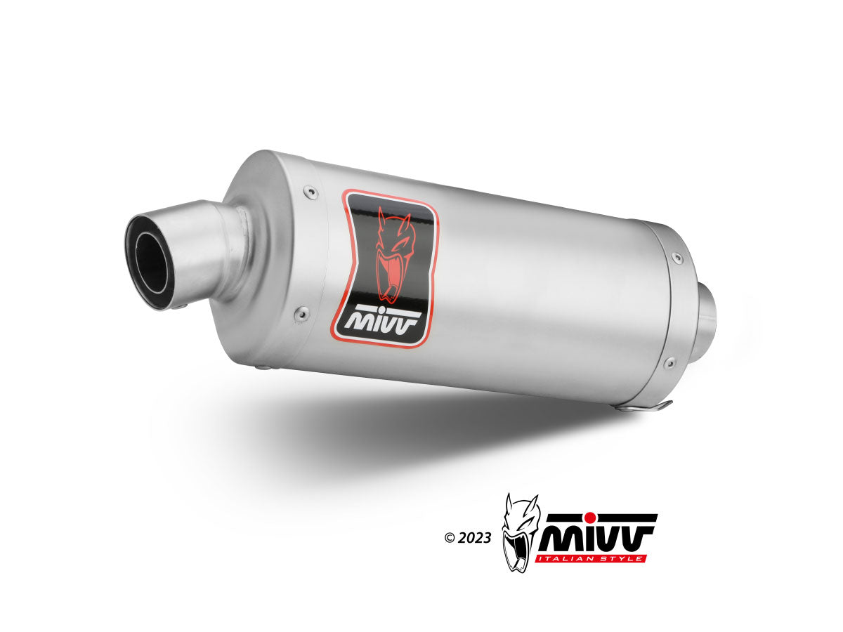 MIVV DAKAR Auspuff Edelstahl passend für HONDA XL750 TRANSALP 2023-2026